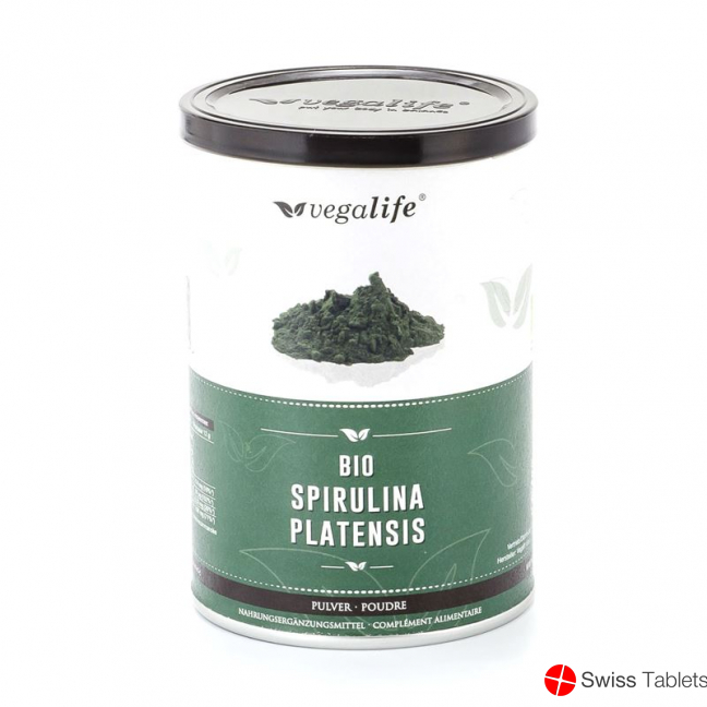 Vegalife Spirulina Pulver (neu) Dose 175g buy online