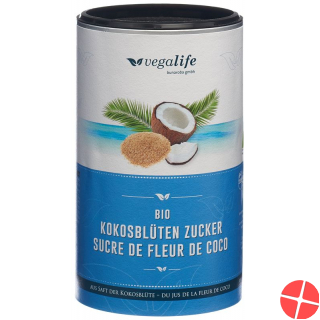 Vegalife Kokosblüten Zucker Dose 450g