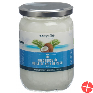 Vegalife Kokosnuss Öl Glas 500ml