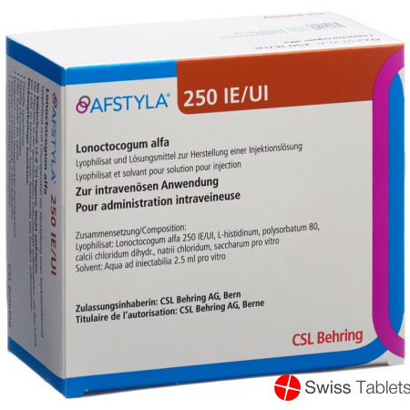Afstyla Trockensubstanz 250 Ie C Solv+set Durchstechflasche buy online