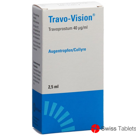 Travo-vision Augentropfen 40mcg/ml Flasche 2.5ml buy online