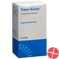 Travo-vision Augentropfen 40mcg/ml 3 Flasche 2.5ml