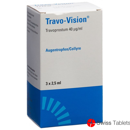 Travo-vision Augentropfen 40mcg/ml 3 Flasche 2.5ml buy online