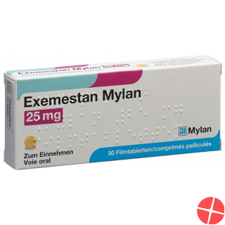 Exemestan Mylan Filmtabletten 25mg 30 Stück