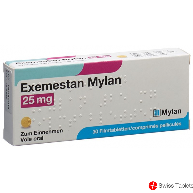 Exemestan Mylan Filmtabletten 25mg 30 Stück buy online