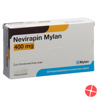 Nevirapin Mylan Retard Tabletten 400mg 30 Stück Nevirapin Mylan Retard Tabletten 400mg 30 Stück