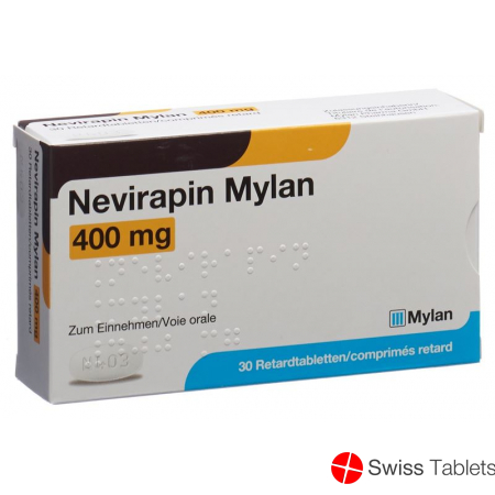Nevirapin Mylan Retard Tabletten 400mg 30 Stück buy online