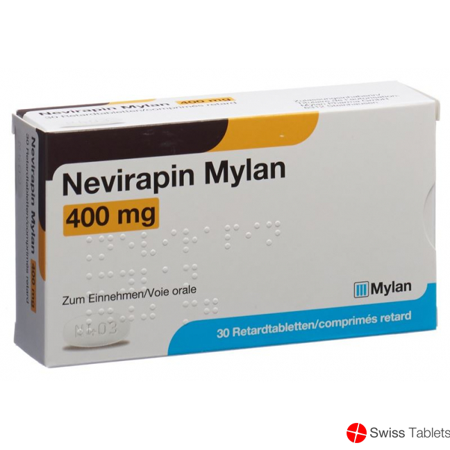 Nevirapin Mylan Retard Tabletten 400mg 30 Stück buy online