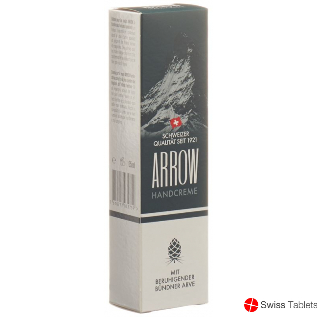Arrow Handcreme Beruhig Buendner Arve Tube 65ml buy online