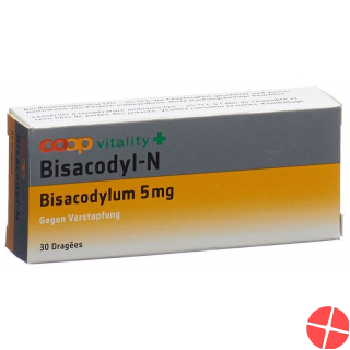 Coop Vitality Bisacodyl-n Dragees 5mg 30 Stück