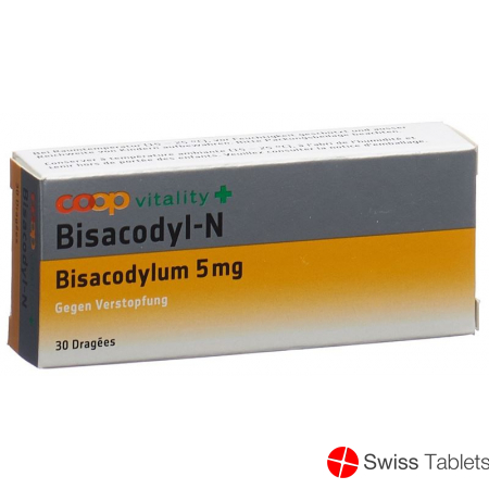 Coop Vitality Bisacodyl-n Dragees 5mg 30 Stück buy online