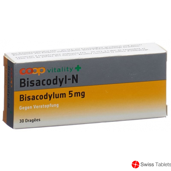 Coop Vitality Bisacodyl-n Dragees 5mg 30 Stück buy online