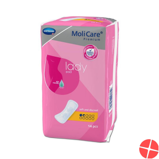 Molicare Lady Pad 1.5 drops 14 pieces