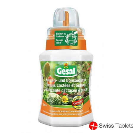 Gesal Kakteen- und Bonsaidünger Flasche 250ml buy online