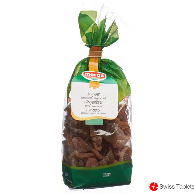 Morga Ingwer Ungezuckert Beutel 180g buy online