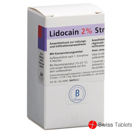 Lidocain Streuli 2% M Kons Durchstechflasche 50ml buy online