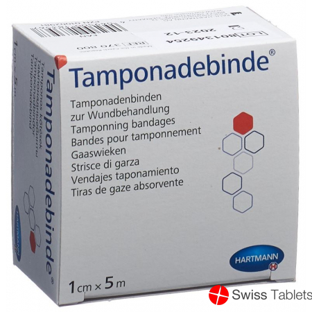 Dermaplast tamponade bandage 1cmx5m sterile buy online