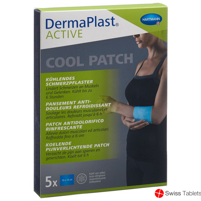Dermaplast Active Coolpatch 5 pieces buy online