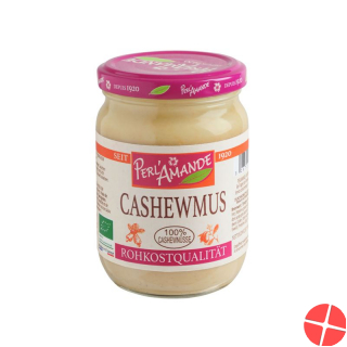 Perlamande Cashewmus Glas 250g