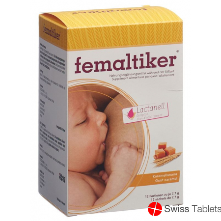 Femaltiker Nahrungsergänzung Stillzeit 12x 7.7g buy online