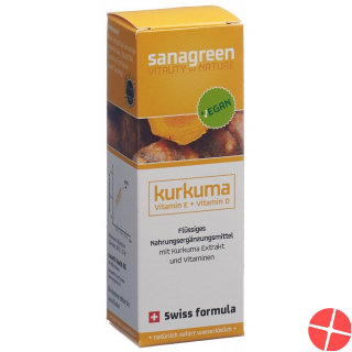 Kurkuma Sanagreen Mizell Curcuma Longa Extr 50ml