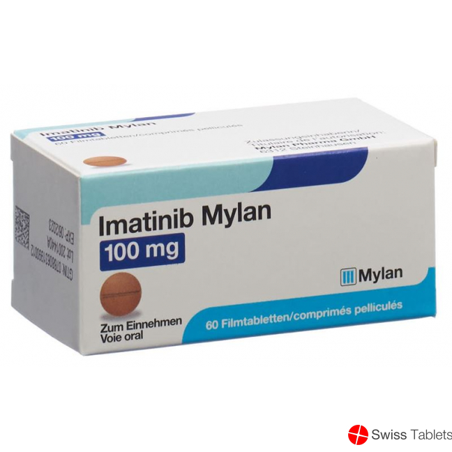 Imatinib Mylan Filmtabletten 100mg 60 Stück buy online