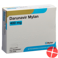 Darunavir Mylan Filmtabletten 400mg 60 Stück