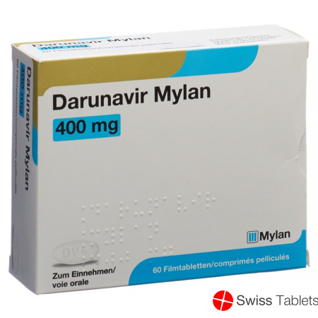 Darunavir Mylan Filmtabletten 400mg 60 Stück buy online