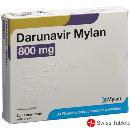 Darunavir Mylan Filmtabletten 800mg 30 Stück buy online