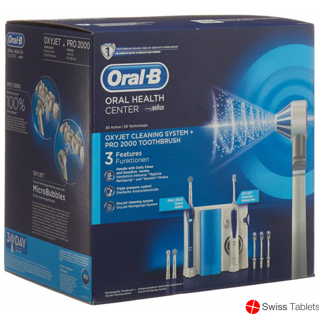 Oral-b Oxyjet Reinigungssystem Munddusche +pro2 buy online