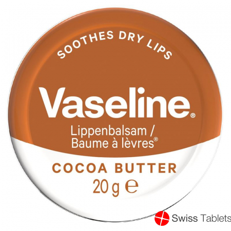 Vaseline Lip Care Tin Cocoa Butter 20g buy online