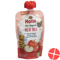 Holle Red Bee Pouchy Apple Strawberry 100g