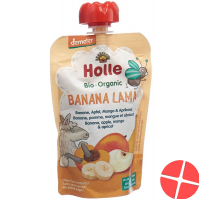 Holle Banana Lama Pouchy Banana Apple Mango Apricot 100g