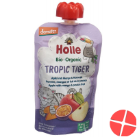 Holle Tropic Tiger Pouchy Apple, Mango & Passion Fruit 100g