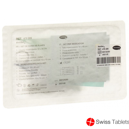 Mediset wound care set No 7868 buy online