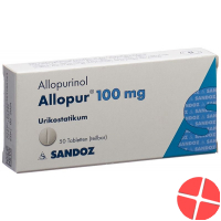 Allopur Tabletten 100mg 50 Stück Allopur Tabletten 100mg 50 Stück