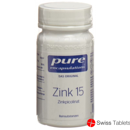 Pure zinc 15 zinc picolinate tin 60 pieces buy online