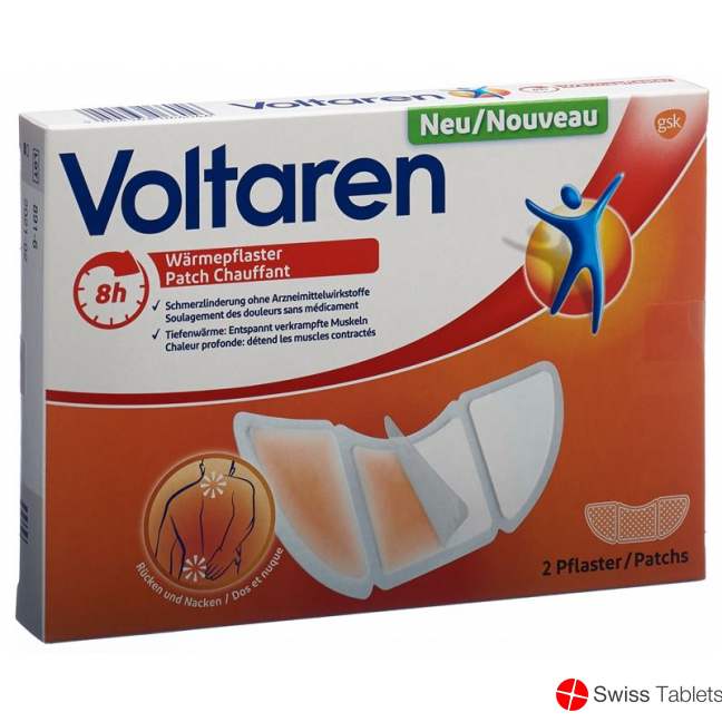 Voltaren Wärmepflaster 2 Stück buy online
