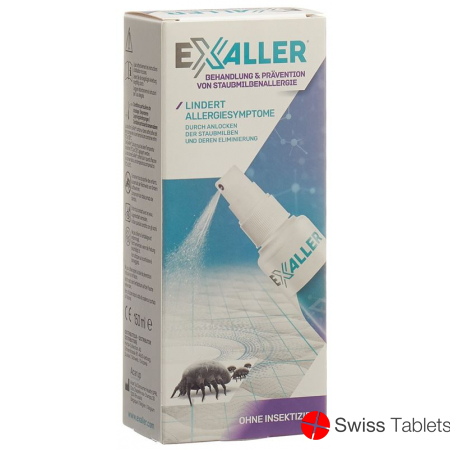 Exaller anti dust mite spray 150ml buy online