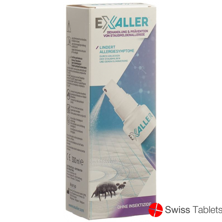 Exaller anti dust mite spray 300ml buy online