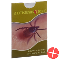 Flawa Tick card with magnifying glass Flawa Tick card with magnifying glass