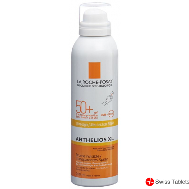 La Roche-Posay Anthelios Transparent Body Spray SPF 50+ 200ml buy online