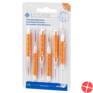 Livsane Interdentalbürsten Extra Fein 6 Stück