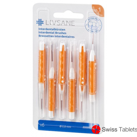 Livsane Interdentalbürsten Extra Fein 6 Stück buy online