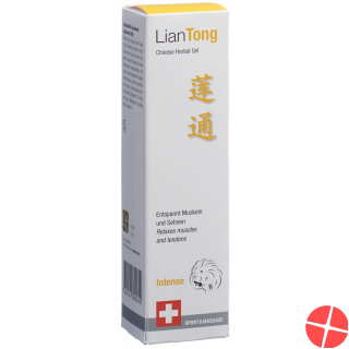 Liantong Chinese Herbal Gel Intense Dispenser 75ml