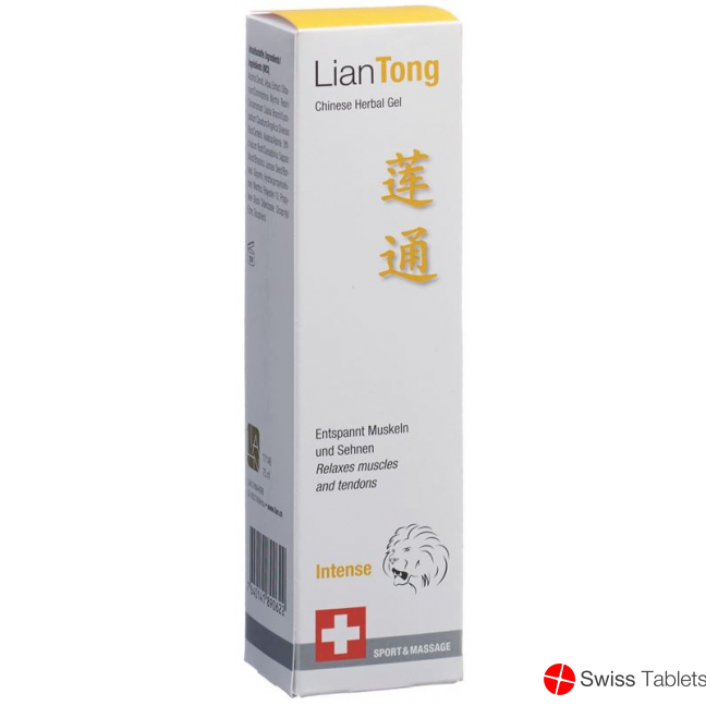 Liantong Chinese Herbal Gel Intense Dispenser 75ml buy online