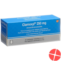 Clamoxyl Trockensubstanz 250mg Durchstechflasche 10 Stück