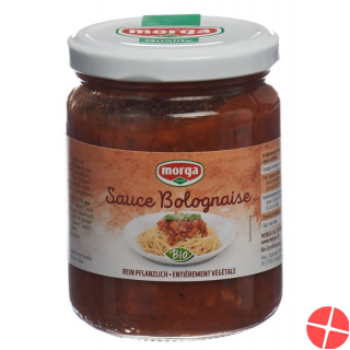 Morga Sauce Bolognaise mit Soja Bio Glas 250g