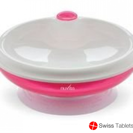 Nuvita warming plate with suction cup pink buy online