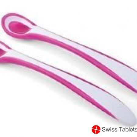 Nuvita Set Löffel mit Wärmersensor Pink 2 Stück buy online